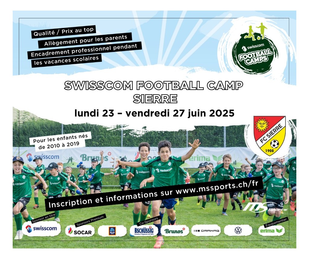 Swisscom Football Camp FC Sierre