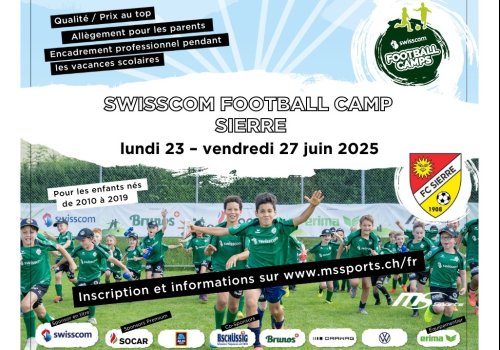 Swisscom Football Camp FC Sierre
